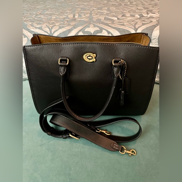 Coach Legacy Large Pebbled Leather Carryall Bag - Picture 3 of 11